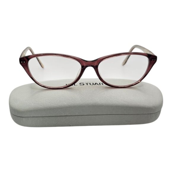 Jill Stuart Accessories - JILL STUART women's JS315-3 Eyeglasses Petite 52-15-135 Pink Crystal FRAMES ONLY